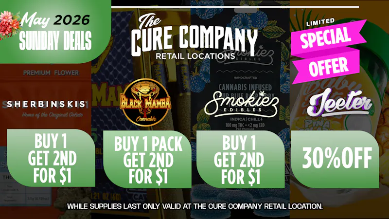 The Cure Company DTLA 🎰💸DTPG Sunday Jackpot 🎰💸