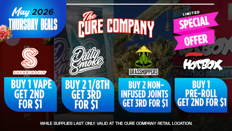 The Cure Company - Pico Pico’s Thursday Specials Are Live 🚨