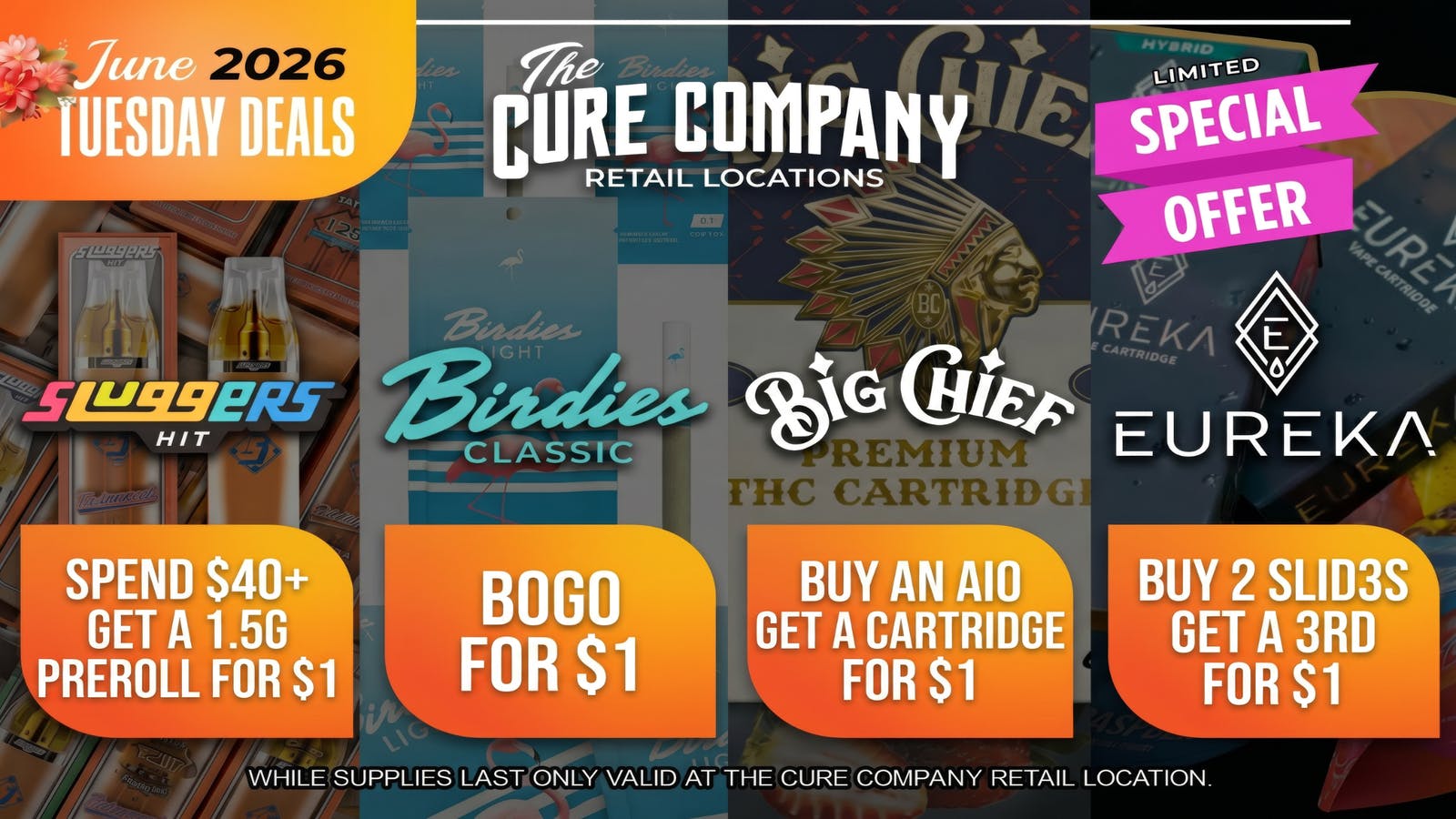 CCC by The Cure Company TUESDAYS AT CCC BY THE CURE COMPANY 🔥