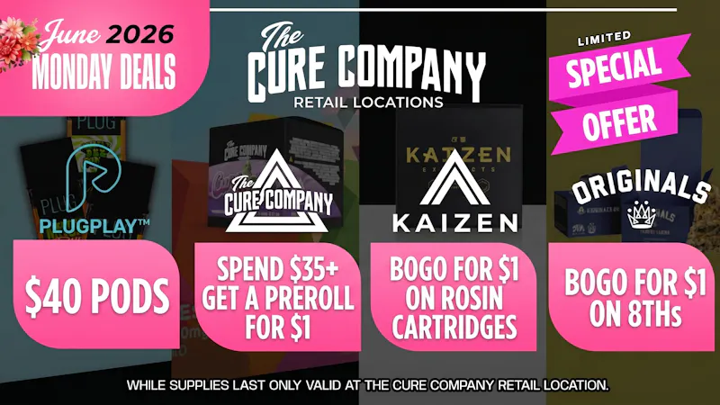 CCC by The Cure Company 🔥 CCC Monday Specials | June 2026