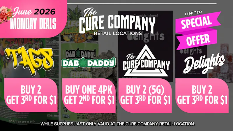 The Cure Company - Pico 🔥 Pico Monday Specials | June 2026