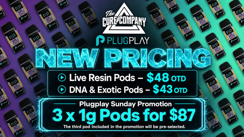 Weed Lane Level up your Sunday with PlugPlay @ Cure Company