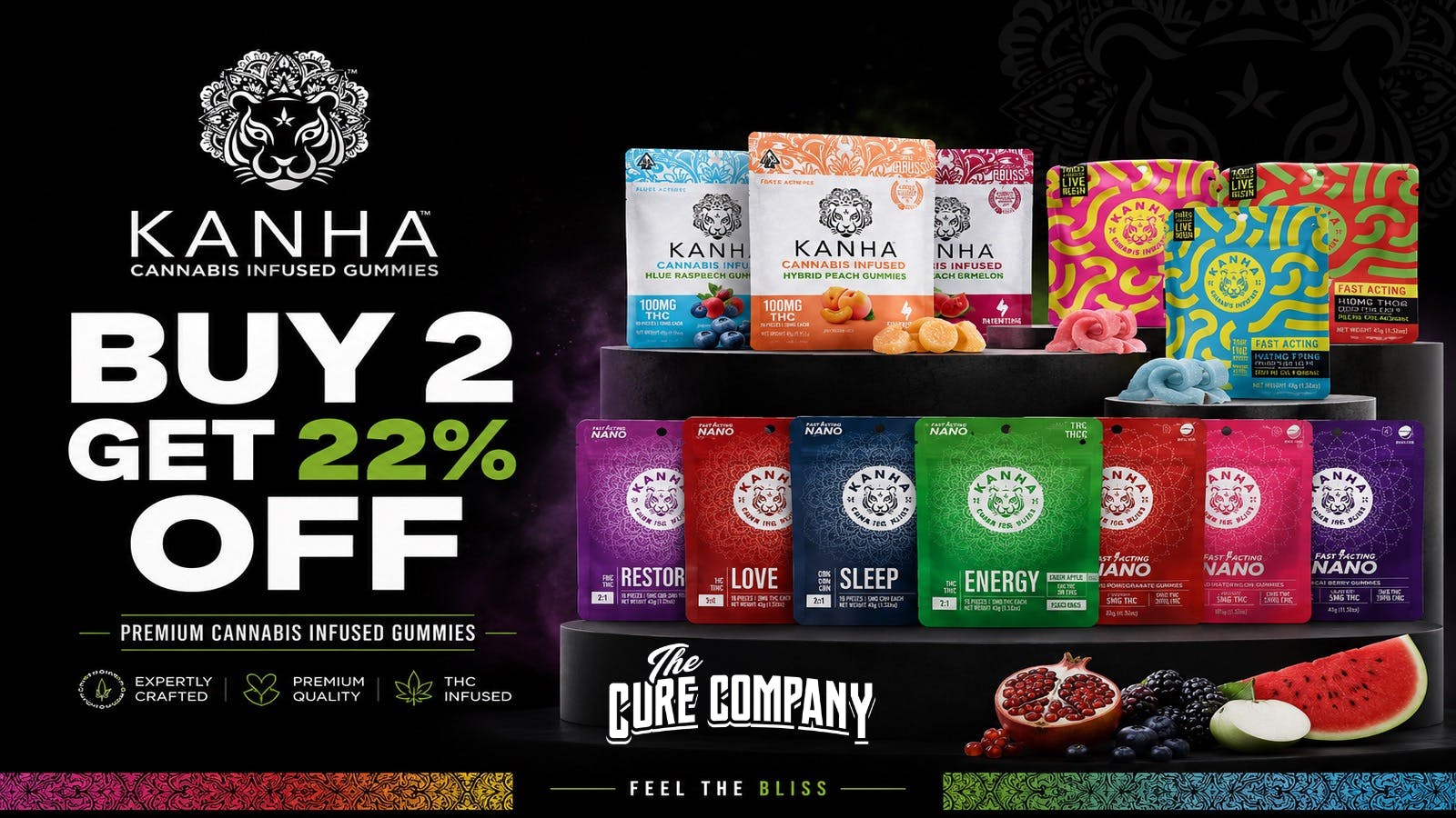 CCC by The Cure Company 🍬 Cure Co x Kanha: Buy More, Save More🐯