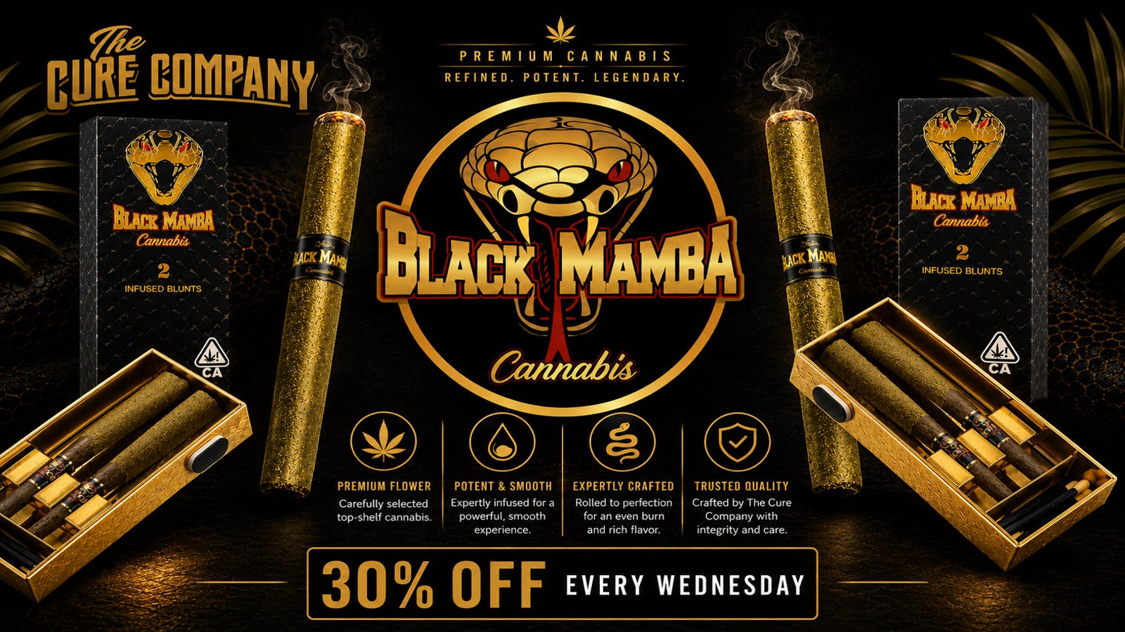 The Cure Company - Crenshaw 🐍 Black Mamba Wednesdays – 30% Off at Cure Co🖤