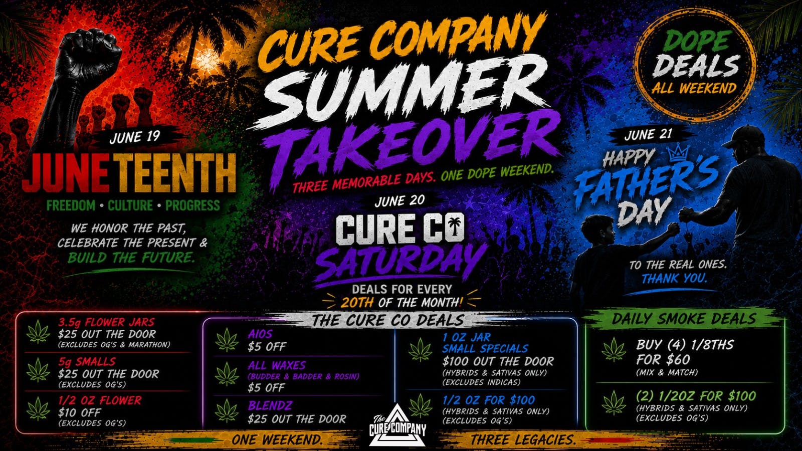 The Cure Company - Crenshaw 🔥 Cure Company Summer Takeover: 3 Days of Deals🥵