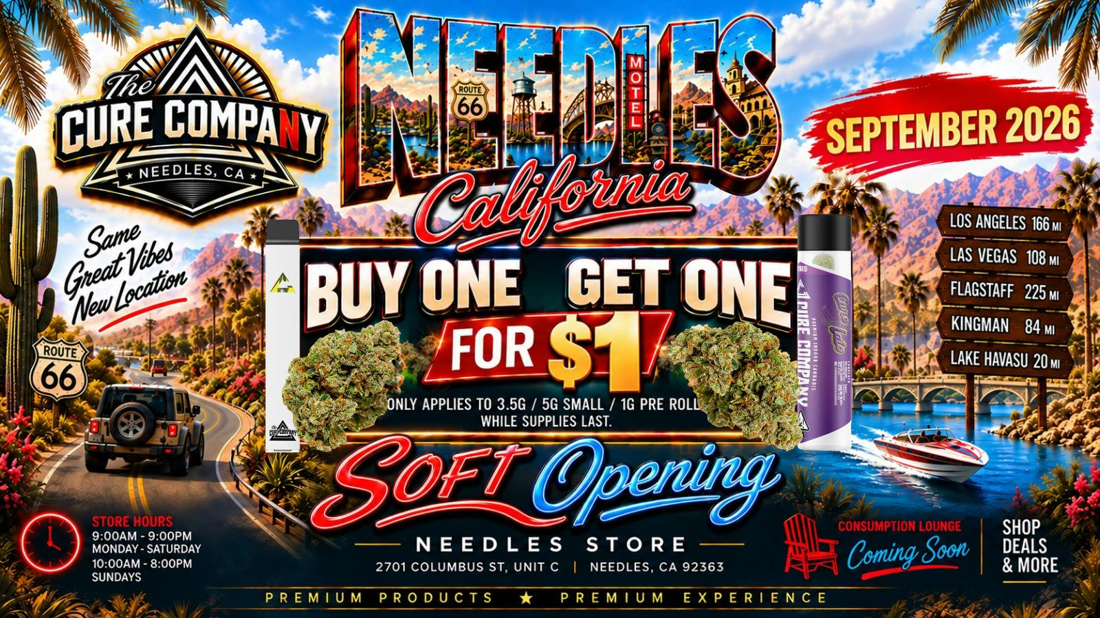 The Cure Company Needles Cure Co Needles Soft Opening BOGO $1 Deal 🌴🔥