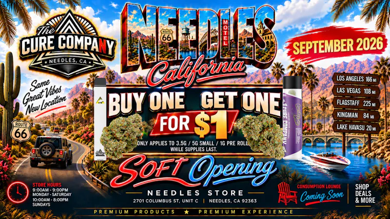 The Cure Company Needles Cure Co Needles Soft Opening BOGO $1 Deal 🌴🔥