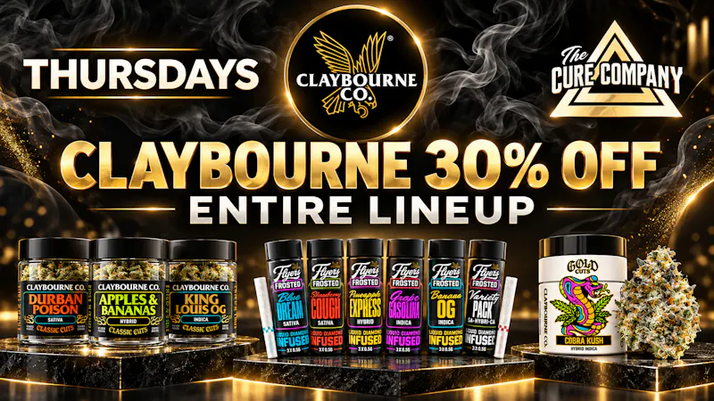 CCC by The Cure Company ✨ Claybourne Thursdays — 30% Off the Entire Lineup