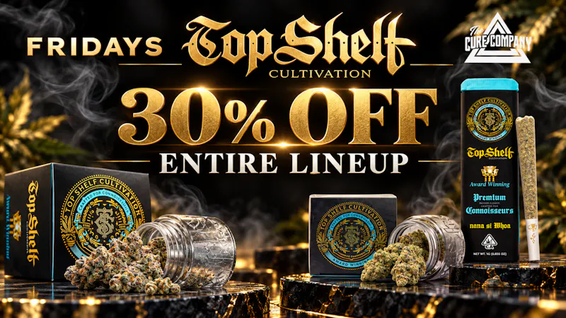 Dtpg Collective 🏆 Top Shelf Fridays — 30% Off the Entire Lineup