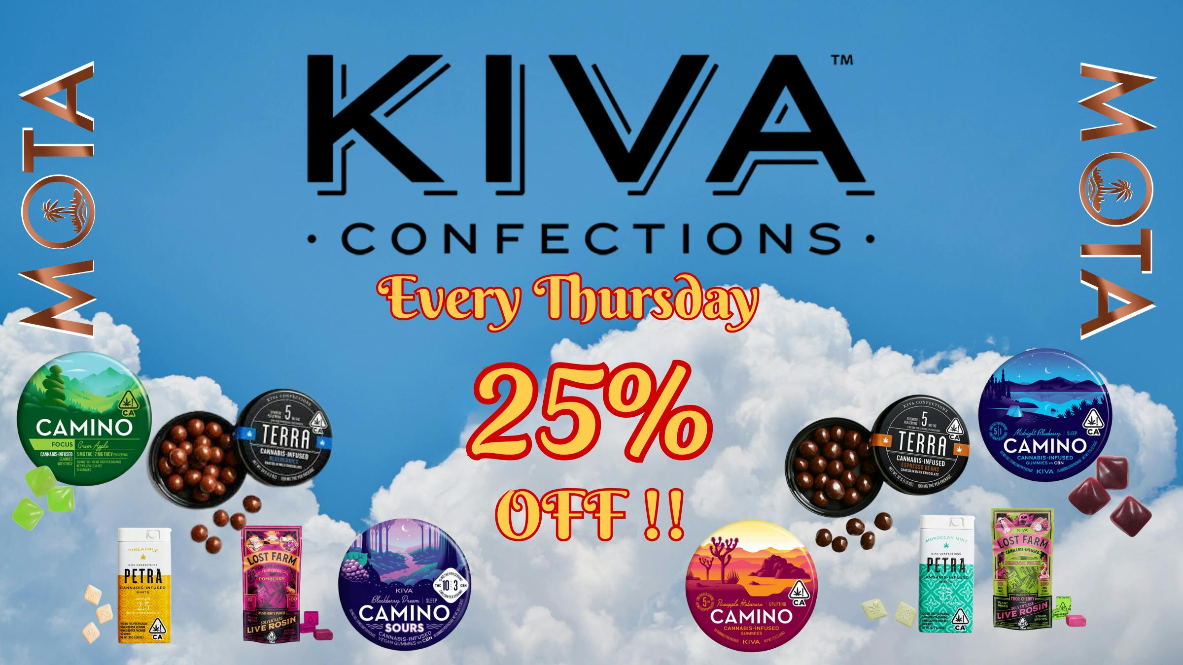 MOTA (Medicine Of The Angels) KIVA 25% OFF EVERY THURSDAY