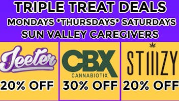 Sun Valley Caregivers CBX FLOWER 30% OFF