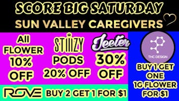 Sun Valley Caregivers SATURDAY DISCOUNTS JEETER 30% OFF