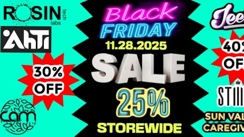 Sun Valley Caregivers BLACK FRIDAY SPECIALS 25% OFF STOREWIDE + MORE DIS