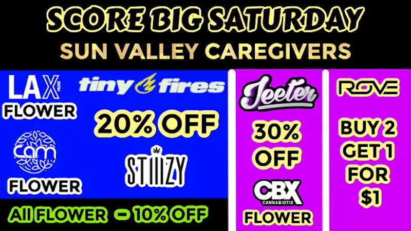 Sun Valley Caregivers SATURDAY DEALS/DISCOUNTS
