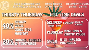 SEMILLA HRC 40%OFF Stiiizy, Wyld & Habitat