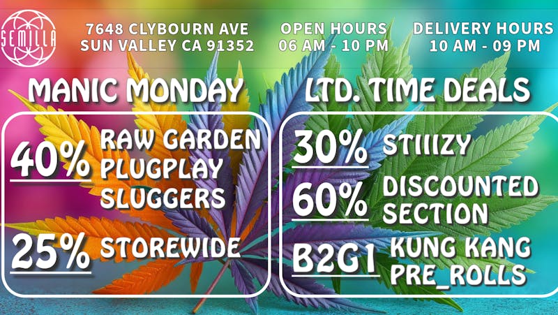 SEMILLA HRC 40%OFF PlugPlay, RawGarden, Sluggers