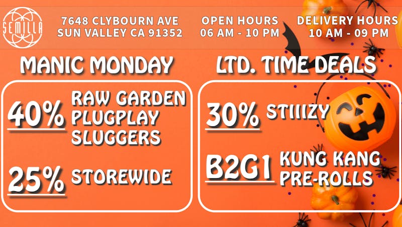 SEMILLA HRC Delivery 40%OFF PlugPlay, RawGarden, Sluggers