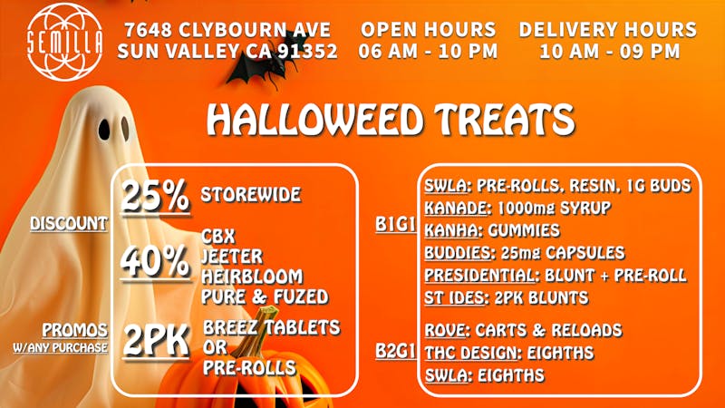 SEMILLA HRC 25%OFF Storewide, 40%OFF Multi-Brands, $1 Promos