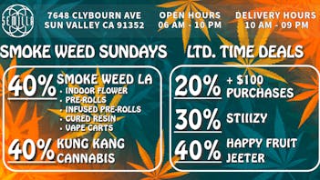 SEMILLA HRC 40%OFF SmokeWeed LA, Jeeter, Kung Kang, HappyFruit