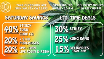 SEMILLA HRC 40%OFF Stiiizy, Turn & Cure Co