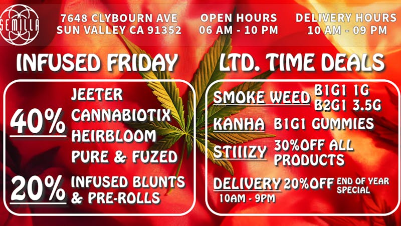 SEMILLA HRC 40%OFF CBX, Jeeter, Pure & Fuzed