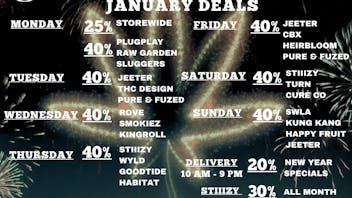 SEMILLA HRC JANUARY 2026 DEALS 25% UP TO 40% OFF ON BRANDS