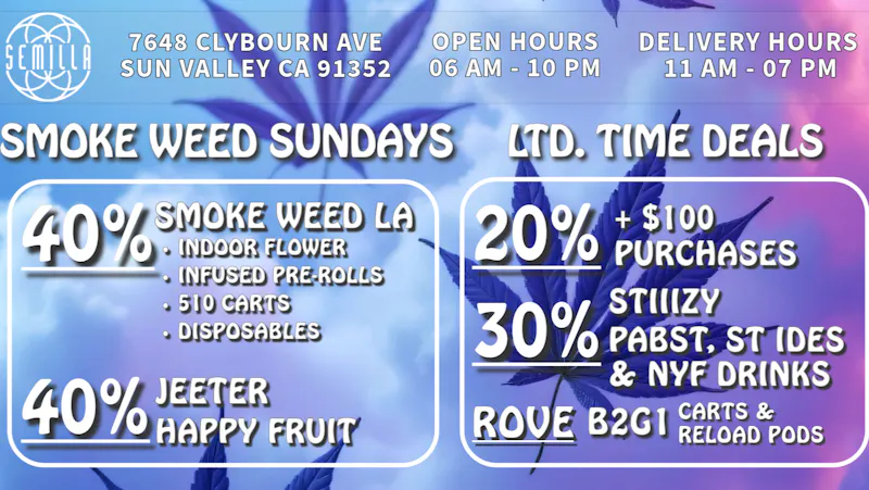 Herbal Relief Caregivers 40%OFF SmokeWeed LA, Jeeter & Happy Fruit