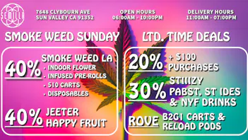 Herbal Relief Caregivers 40%OFF Smoke Weed LA, Jeeter & Happy Fruit