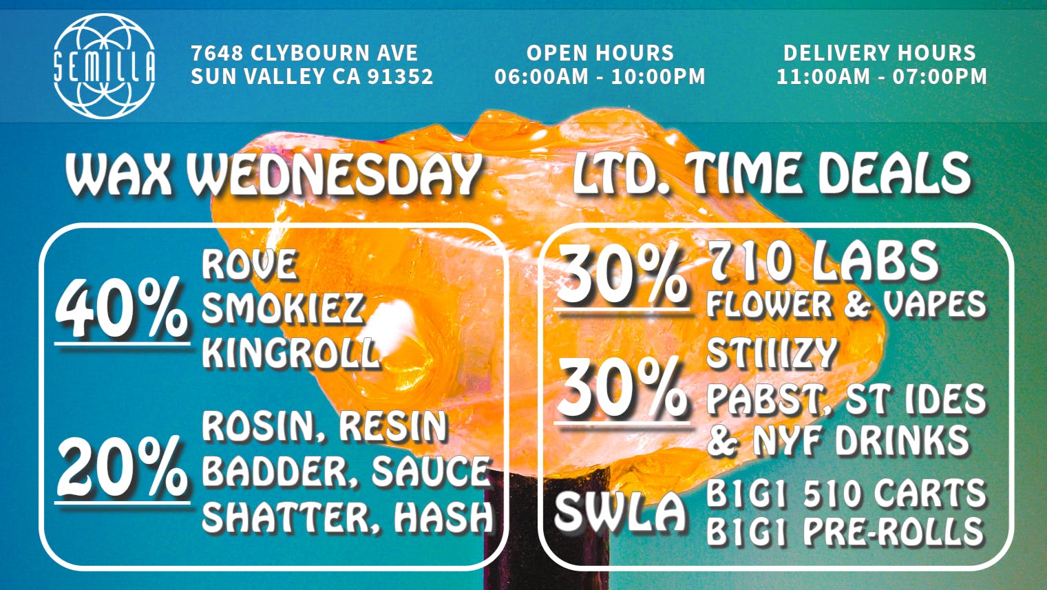 Herbal Relief Caregivers 40%OFF Rove, Kingroll, Smokiez. 30%OFF: 710 LABS
