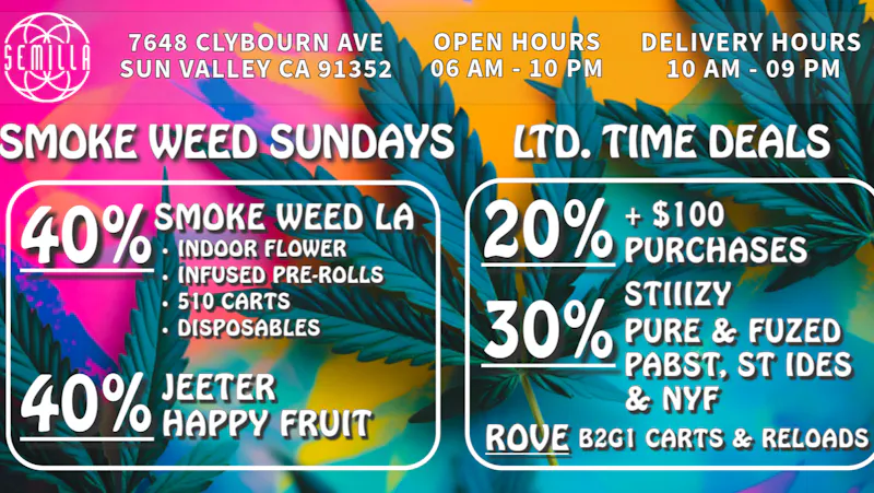 Herbal Relief Caregivers 40%OFF Smoke Weed LA, Jeeter & Happy Fruit