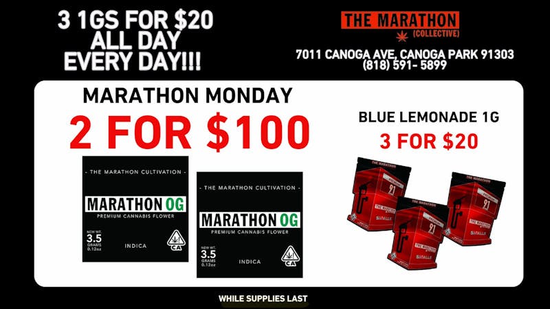 The Marathon Collective MARATHON MONDAY!