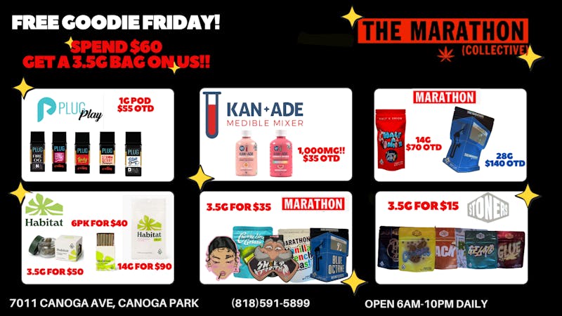 The Marathon Collective FREE GOODIE FRIDAY!!