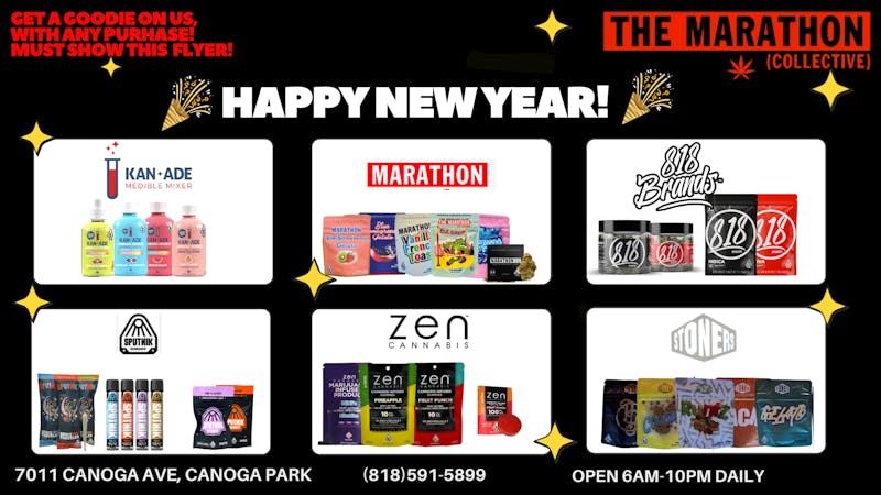 The Marathon Collective HAPPY NEW YEAR! WE ARE OPEN!!