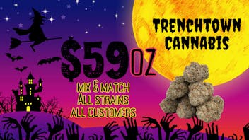 Trenchtown Cannabis $59 OZs - All Strains!