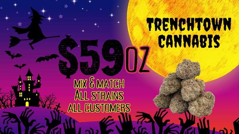 Trenchtown Cannabis $59 OZs - All Strains!