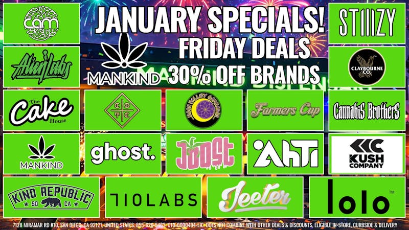 Mankind Delivery FRIDAY - 30% OFF SELECT BRANDS!