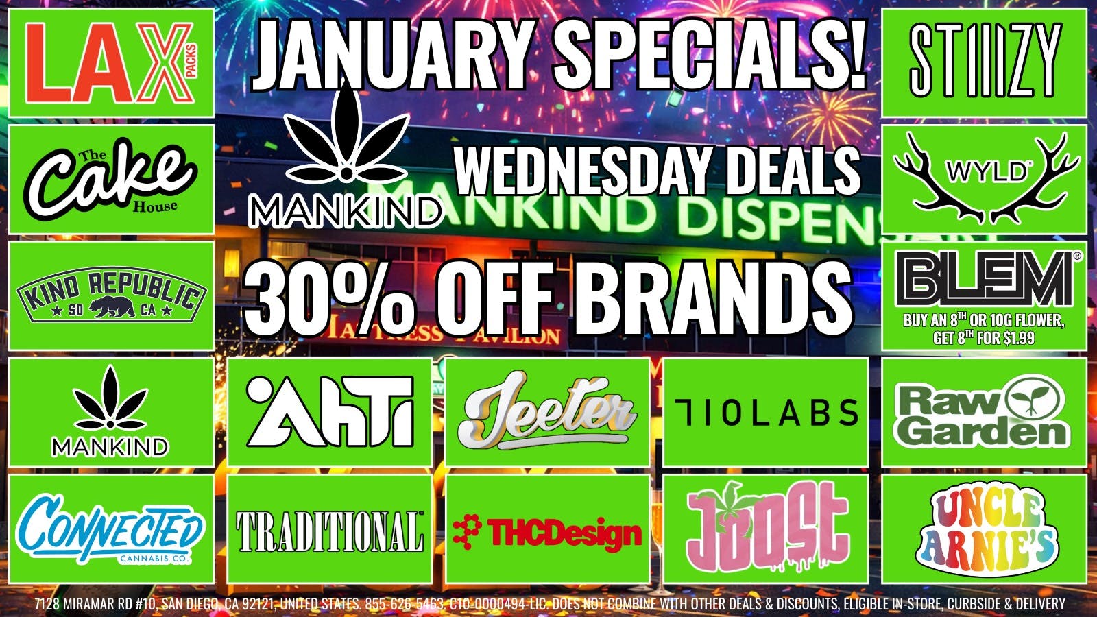 Mankind Dispensary WEDNESDAY - 30% OFF SELECT BRANDS