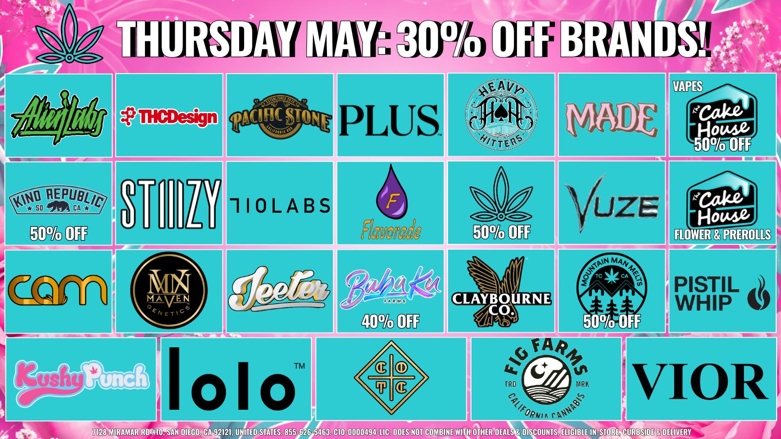 Mankind Dispensary THURSDAY - 30% OFF SELECT BRANDS!