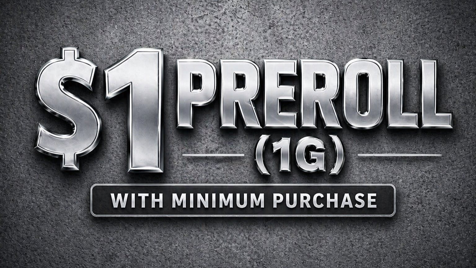 Honor Roll Delivery - Taxes Included $1 PRE ROLL (1G) : LIMITED-TIME DEAL