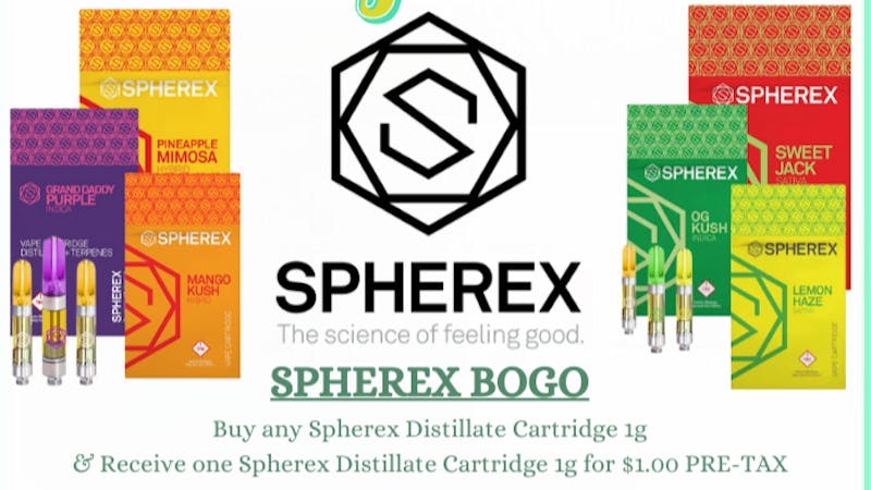 Lightshade - Federal Heights BOGO $1 Spherex Distillate Carts!