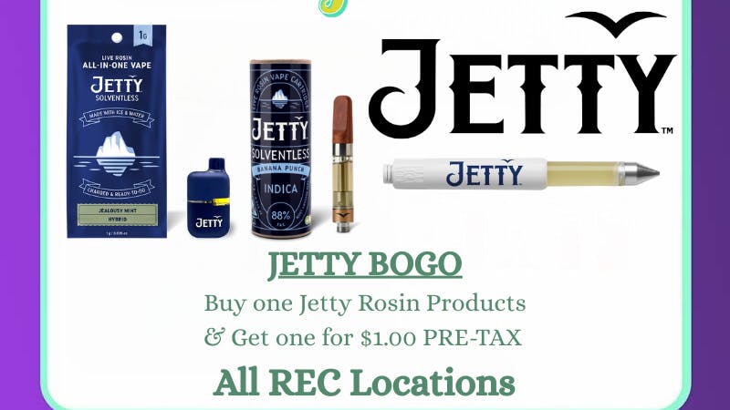 Lightshade - Iliff BOGO $1 Jetty Live Rosin Carts and Dablicators!