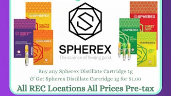 Lightshade - Federal Heights BOGO $1 Spherex Cartridges!