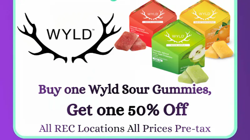 Lightshade - Iliff WYLD Buy One Get one 60% OFF Sour Gummies