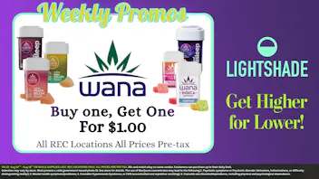 Lightshade - Federal Heights Buy One Get One $1 Wana Gummies!