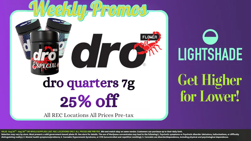 Lightshade - Iliff 25% OFF Quarters!