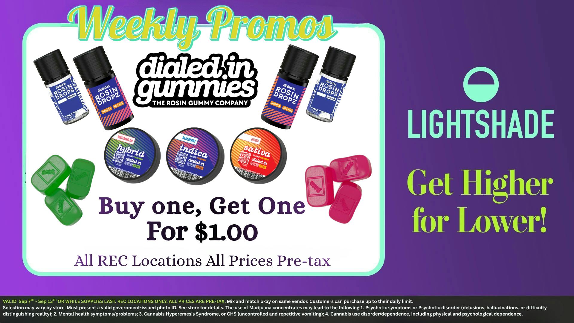Lightshade - Iliff Buy One, Get One for only $1!