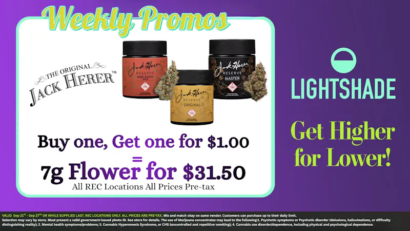 Lightshade - Dayton Buy one Flower Eighth, get one for only $1!