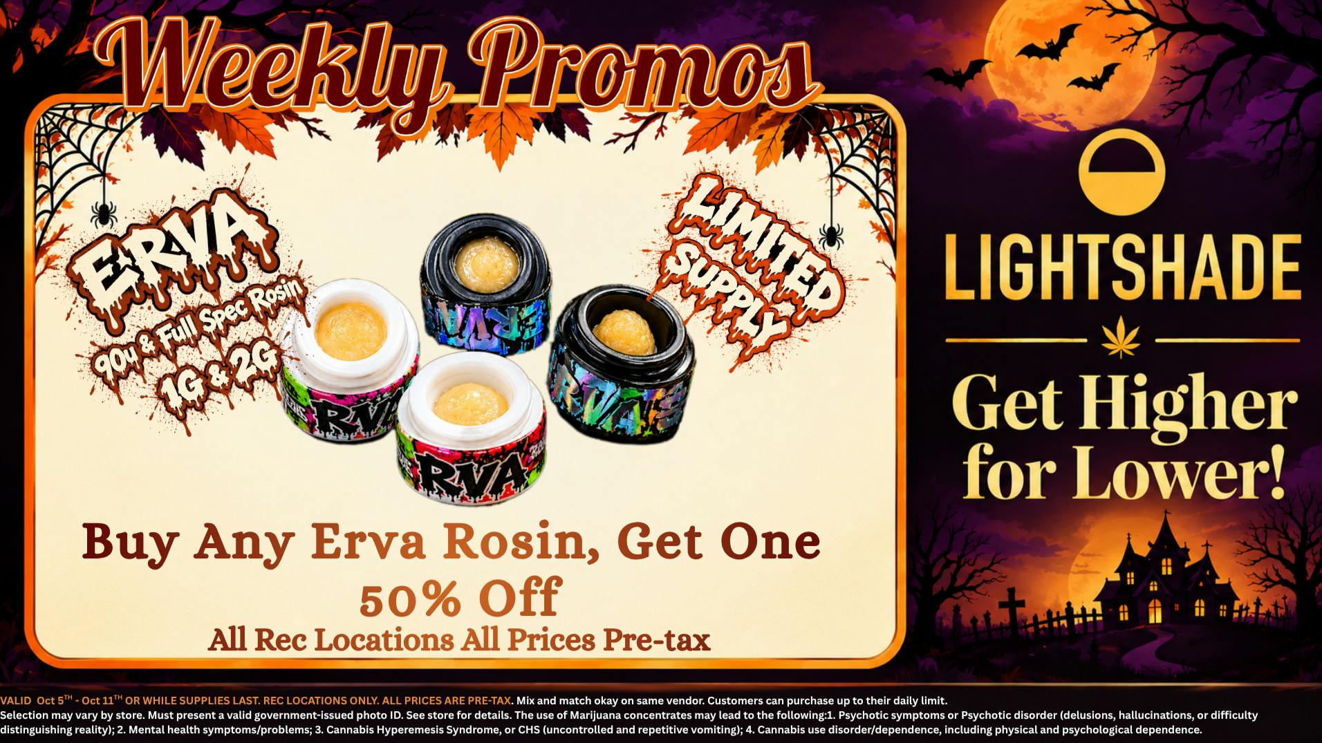 Lightshade - Iliff Erva Live Rosin BOGO 50%
