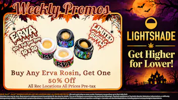 Lightshade - Federal Heights Erva Live Rosin BOGO 50%