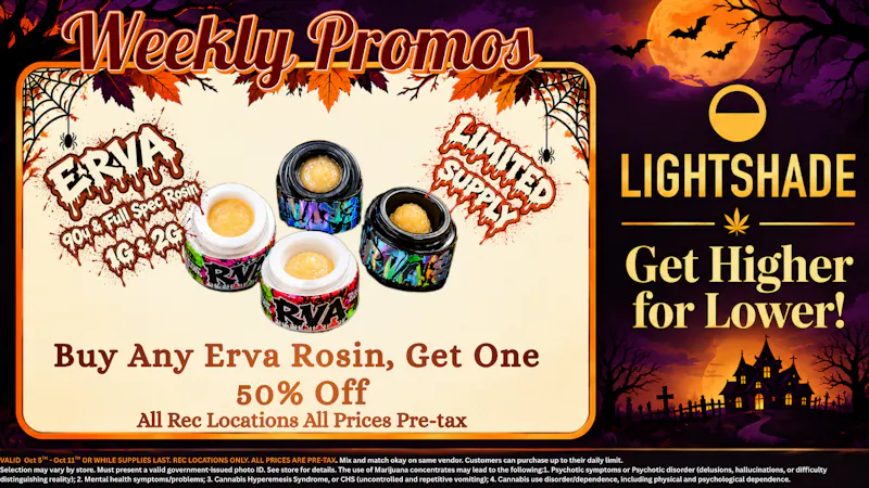 Lightshade - Iliff Erva Live Rosin BOGO 50%